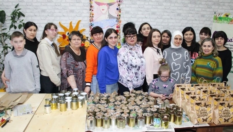 Члены Котласского общества глухих приняли участие в акции «Посылка солдату».